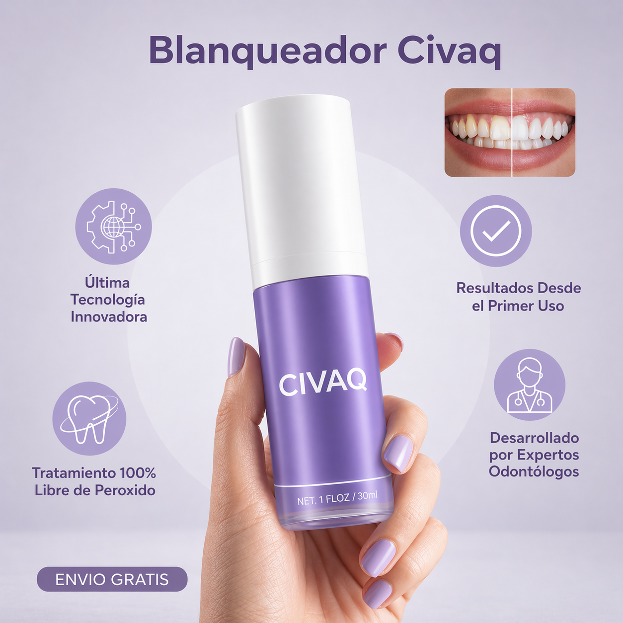 BLANQUEADOR DENTAL CIVAQ